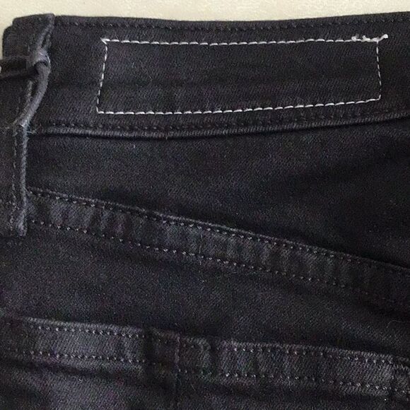 rag & bone Black Denim High Rise Skinny Jeans Size 23 - Picture 7 of 7